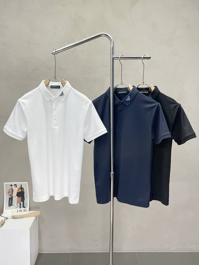 Armani Armani exclusive new original men's casual short-sleeved high-end customi