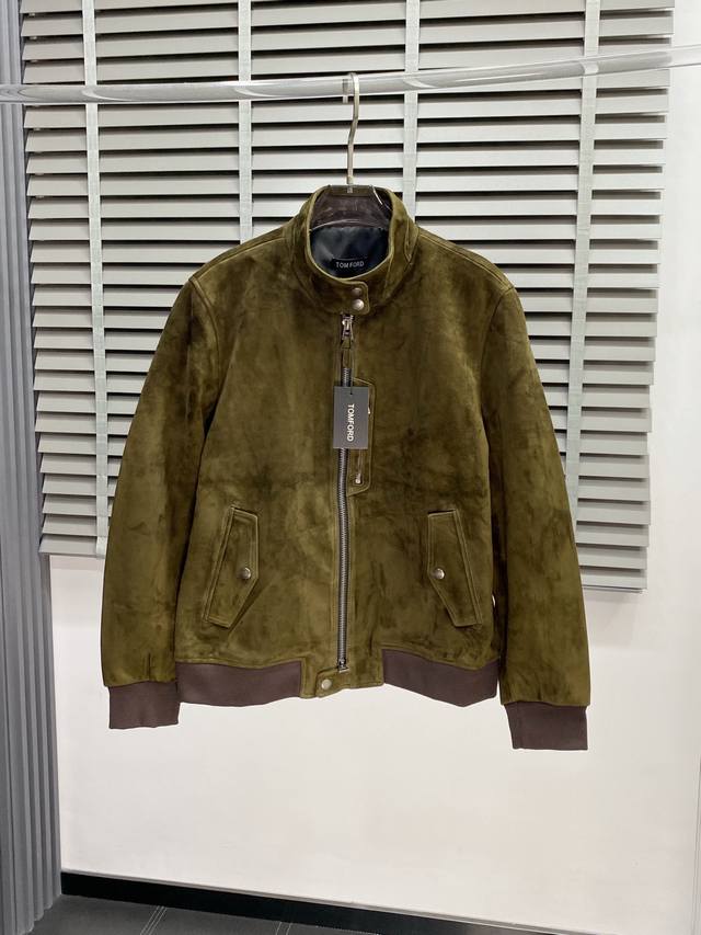 Leather jacket - Tom Ford Tom Ford's exclusive latest autumn and winter leather