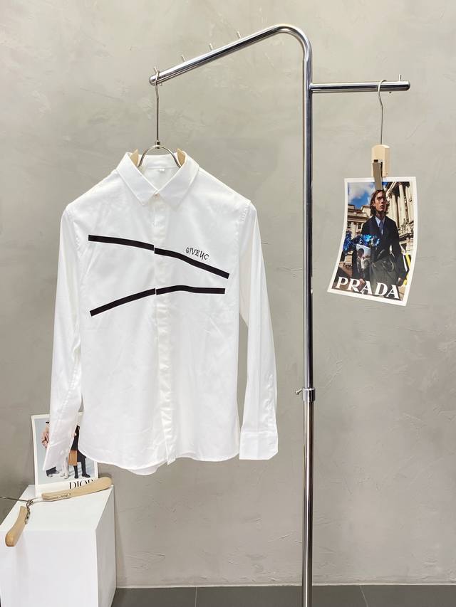 Givenchy Exclusive supply of new original men's casual long-sleeved shirts High-