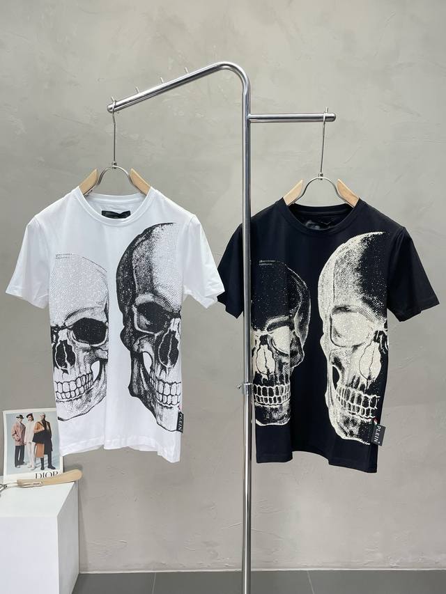 Philipp Plepn Philipp Plein exclusive new original men's casual short-sleeved hi