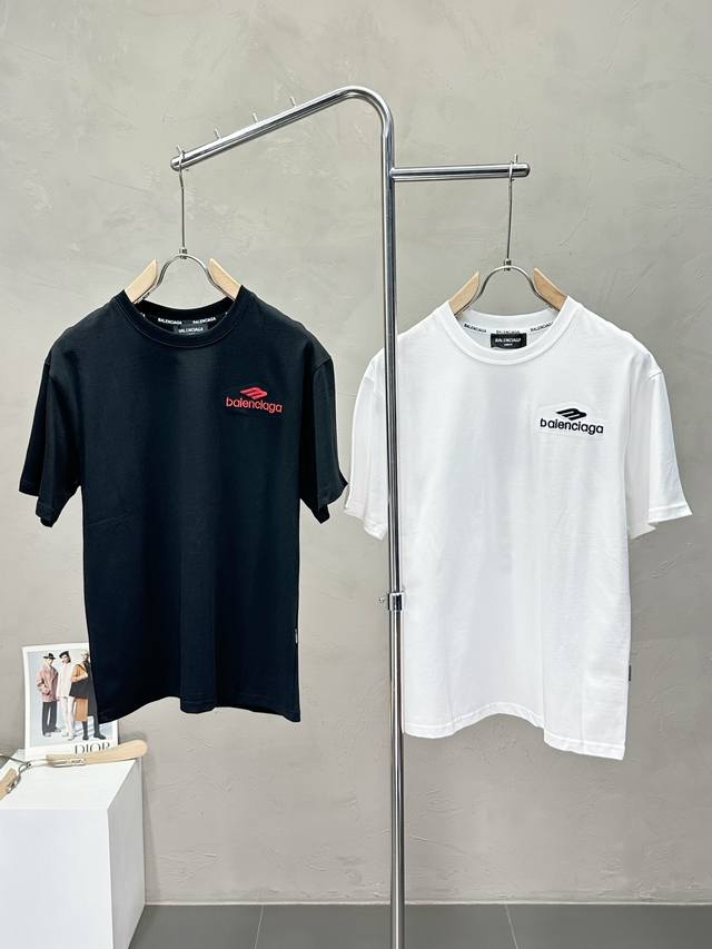 Balenciaga Exclusive supply of new original men's casual short-sleeved high-end