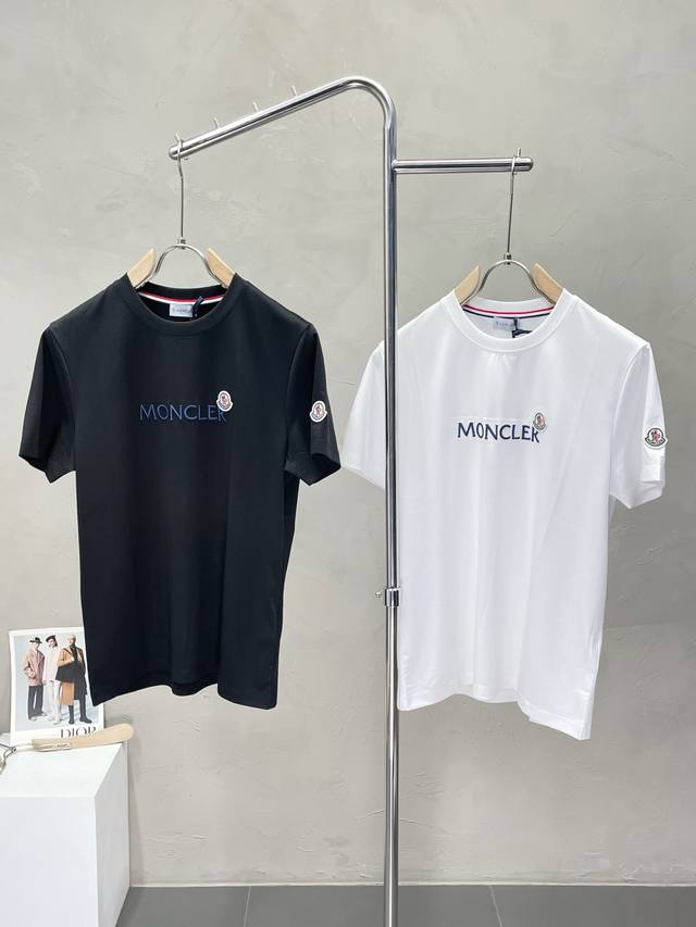Moncler exclusive new men's casual short-sleeved high-end customization high-end