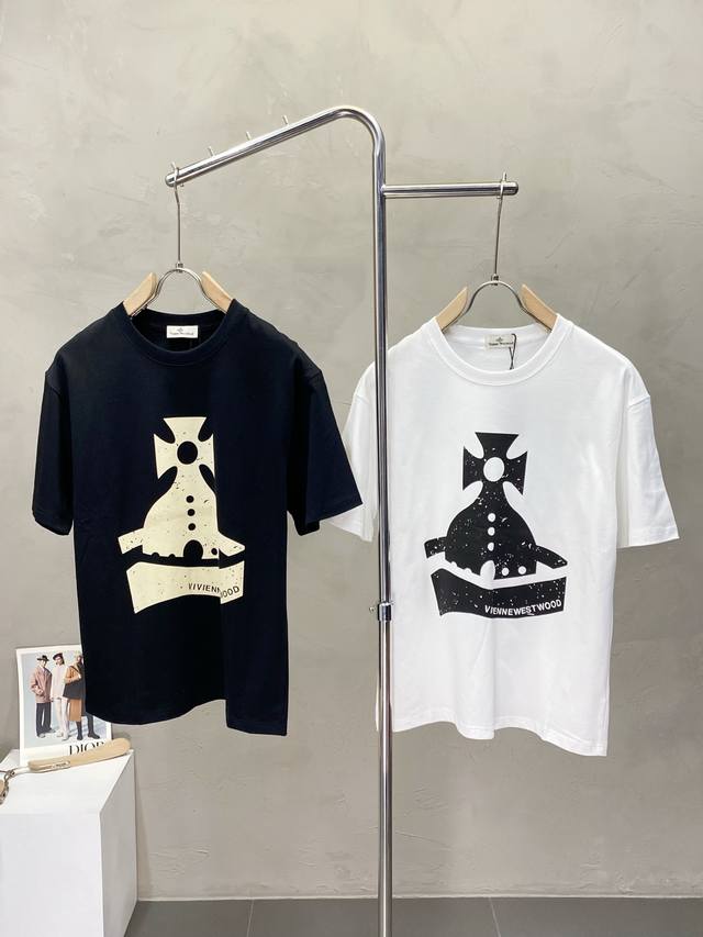 Vivienne Westwood Exclusive supply of new original men's casual short-sleeved hi