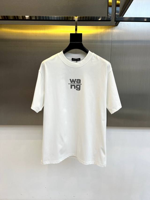 Alexander, 2025 Summer Men's Round Neck Fashion Three-dimensional Letters Casual