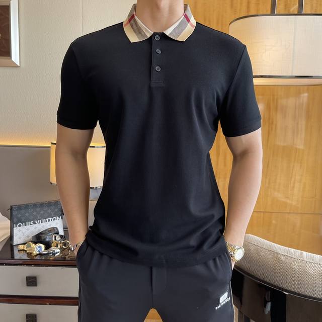 B Baoli 2025Ss spring and summer new Polo collar short-sleeved series. Selected