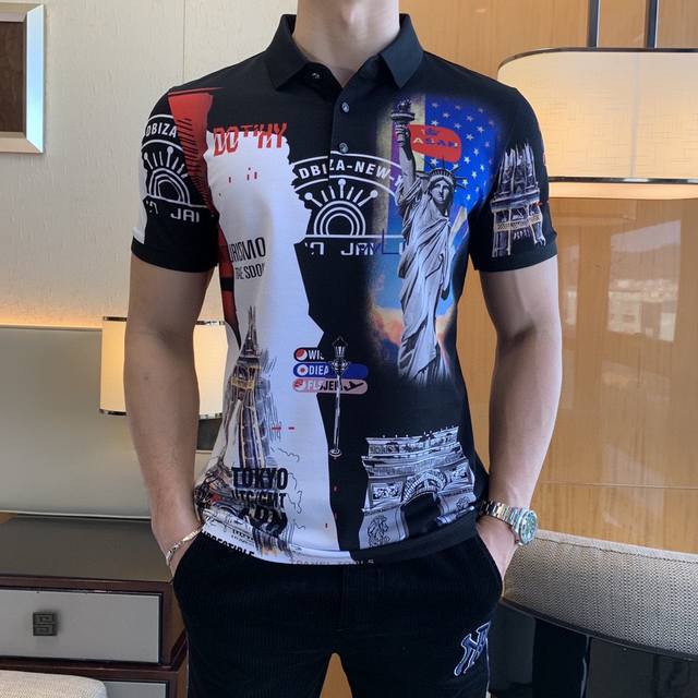 Dg Banner 2025Ss Spring and Summer Fashion Lapel Short Sleeve Series, original c