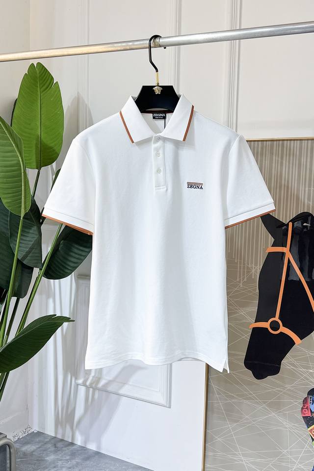 Jeniya - 2025Ss Spring and Summer New Polo Neck Short Sleeve Series. Selected hi