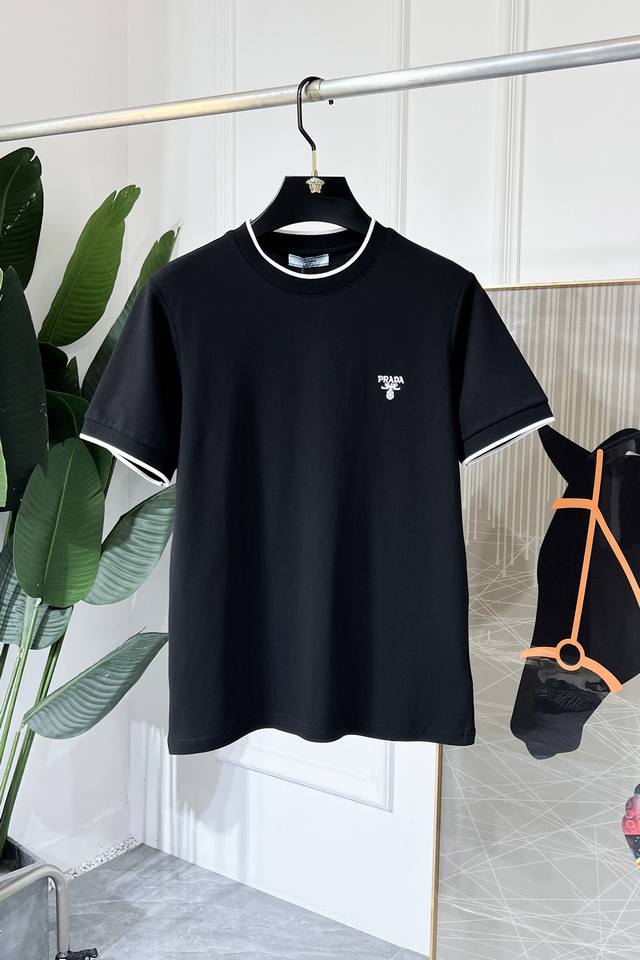 Prada - 2025Ss Year of the Snake Spring and Summer boutique short-sleeved T-shi