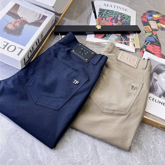 Tf 2025Ss Spring and Summer New Year's Casual Pants. Original 1:1 production, pe