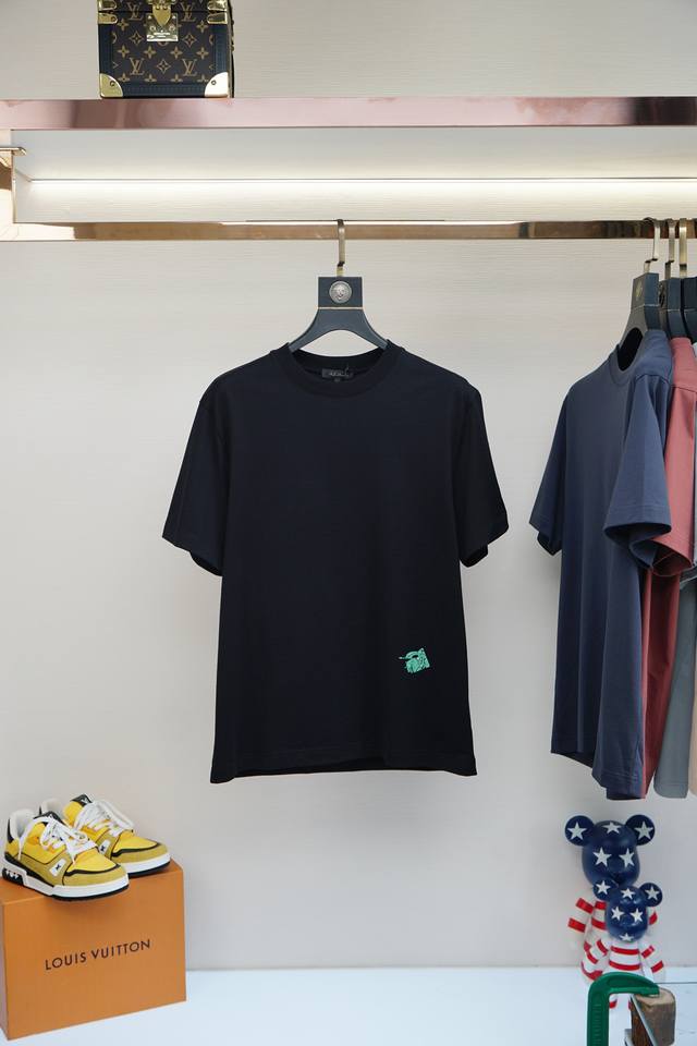 Bbr-BURBERRY 2025 new style; new short-sleeves for spring and summer, a must-hav