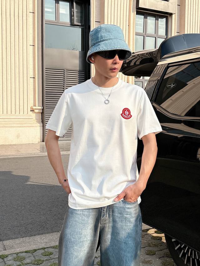 Moncle *Moncle's new 2025 spring and summer unisex couple's casual loose cotton