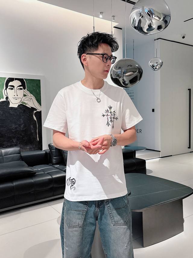 Chrome Hearts, 2025S Spring and Summer new style new letter logo loose slim cas