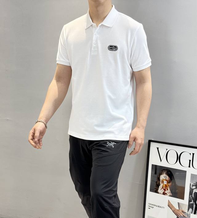 Arman*Armani 25S Spring/Summer Men's Polo. New style recommendation! 100% mercer