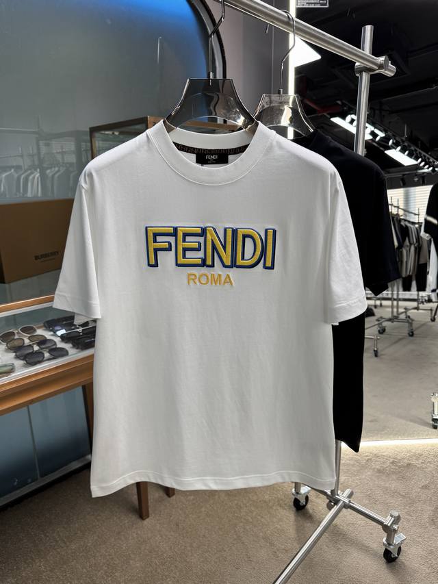 Fd 2025 summer new style short-sleeved T-shirt for men and women! Customized exc