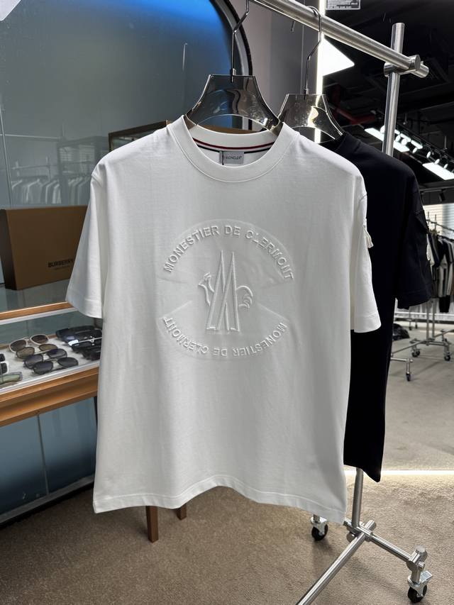 M's 2025 summer new style short-sleeved T-shirt for men and women! Customized ex