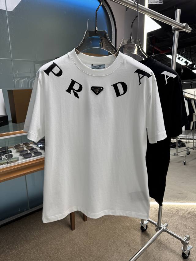 P's 2025 summer new style short-sleeved T-shirt for men and women! Customized ex