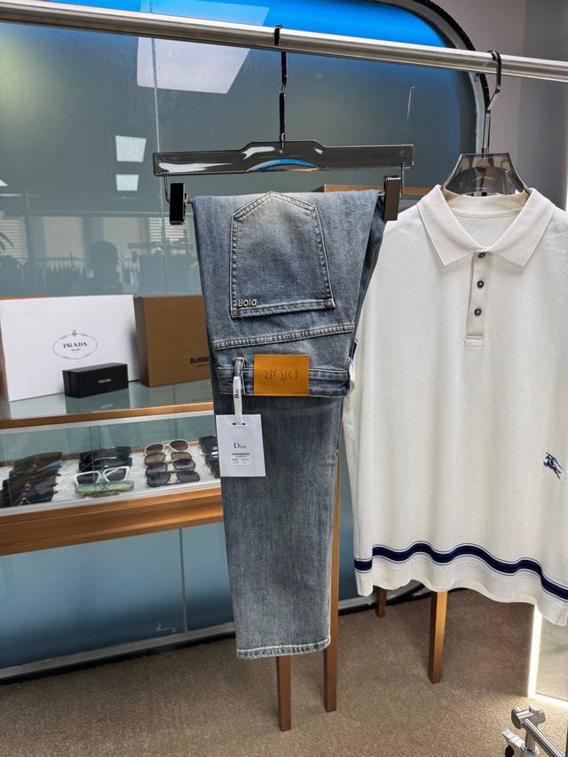 Cd 2025 Spring and Summer new men's casual jeans, top quality! Channel order, of