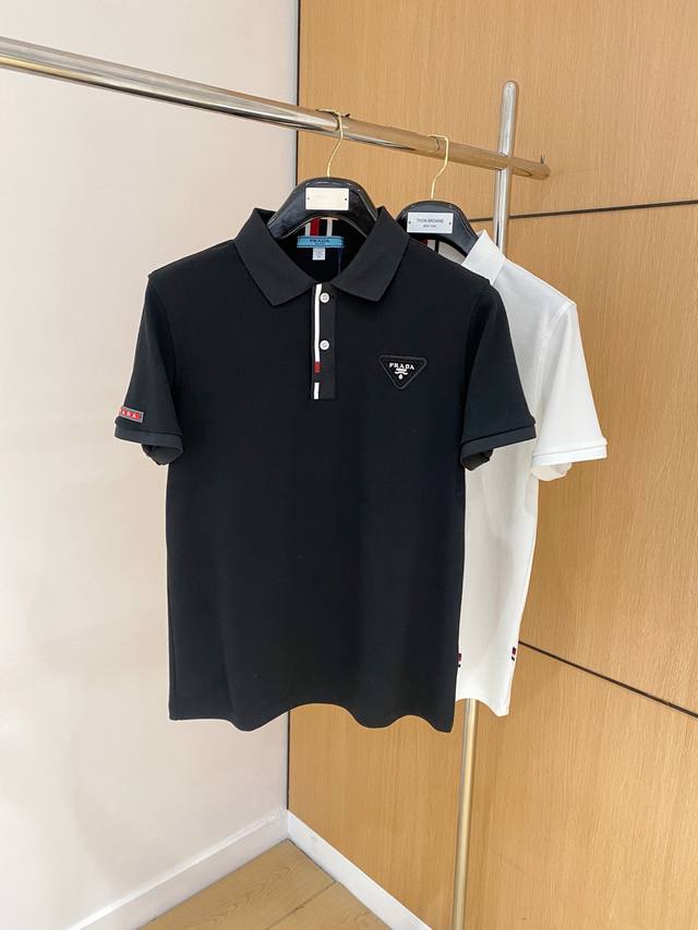 2025 Summer Limited Edition Short Sleeve Polo Series Mercerized Pearl Cotton Fab