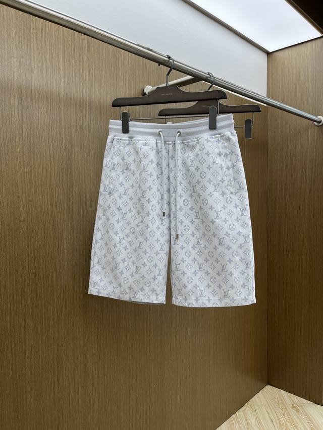 New product Lv Exclusive new high-end version of shorts! Customized fabrics are
