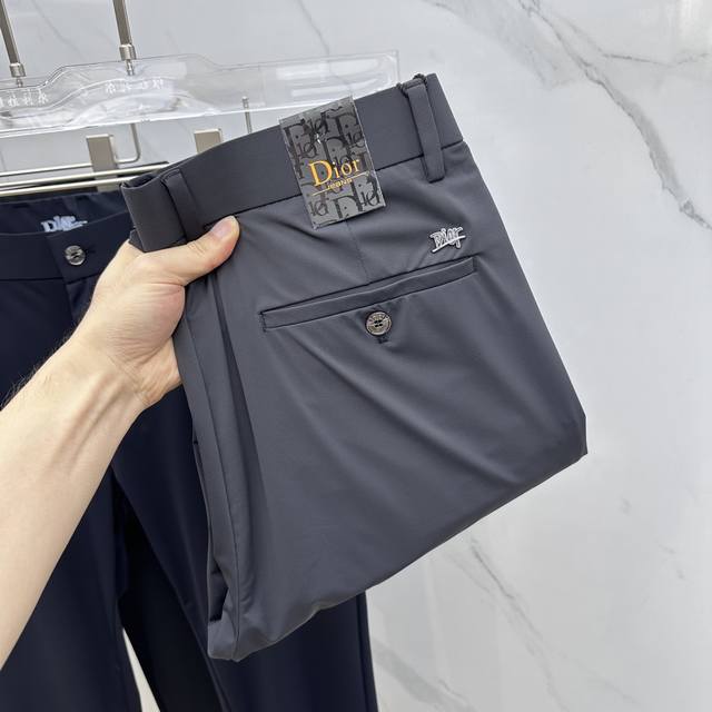 Dior*Dior 2025 Spring and Summer new casual pants, sold on the official website,