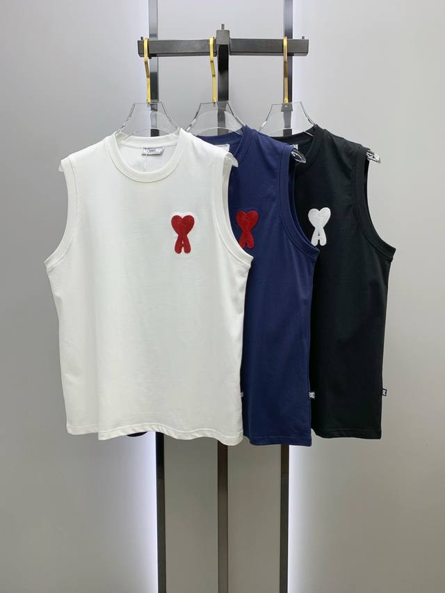 Love 25Ss New vest with enhanced threads on the collar and cuffs, not easy to de