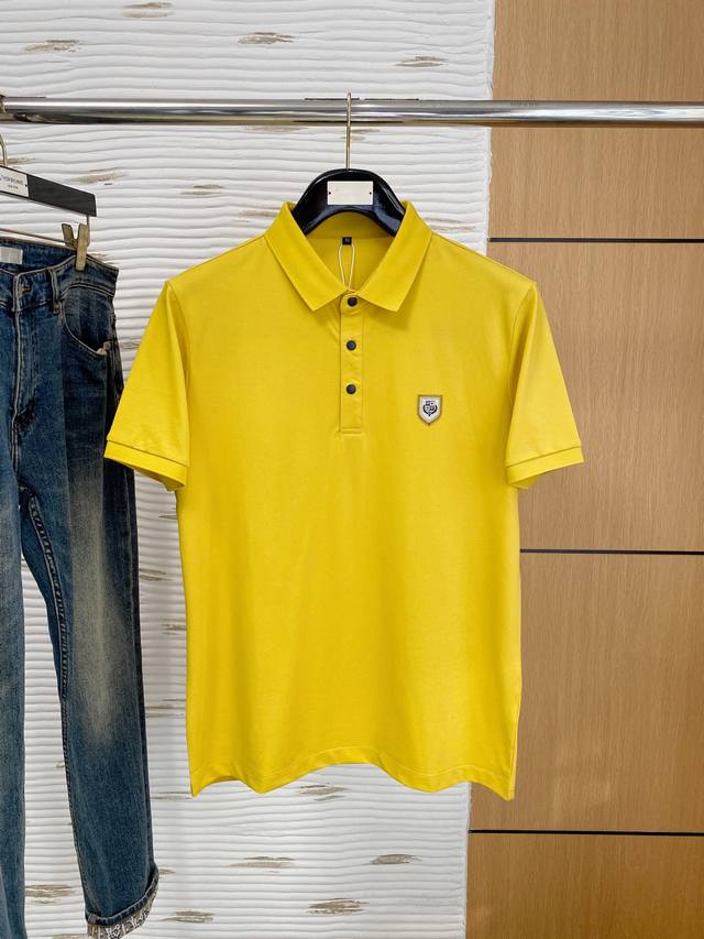 Lss New spring and summer short-sleeved lapel T-shirt Polo, the highest version