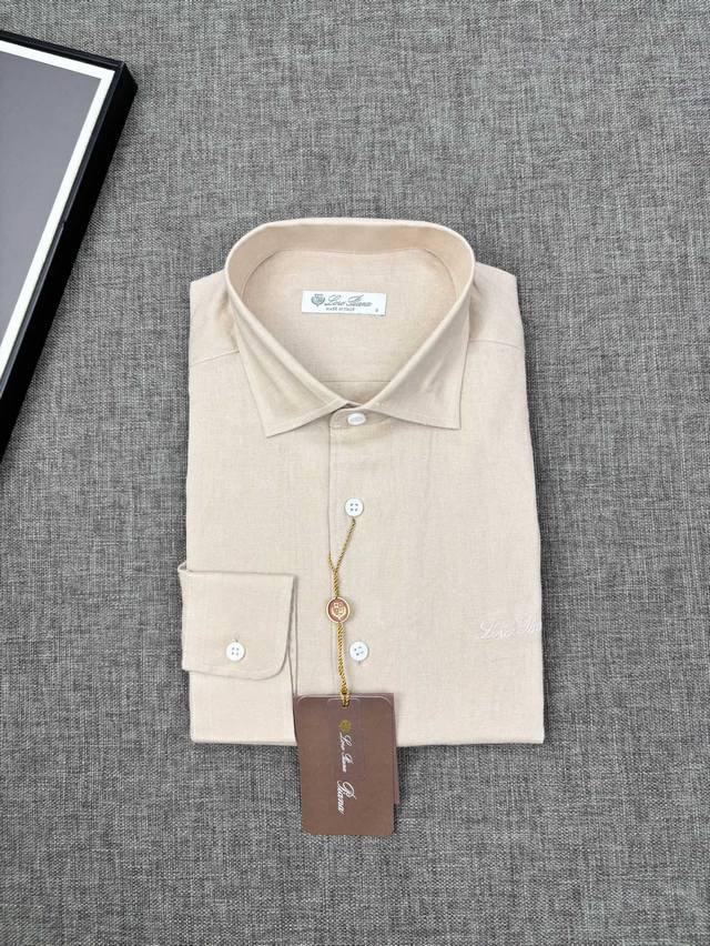 Long sleeves, Lp light and elegant, long-sleeved linen shirt 25 years of gentle