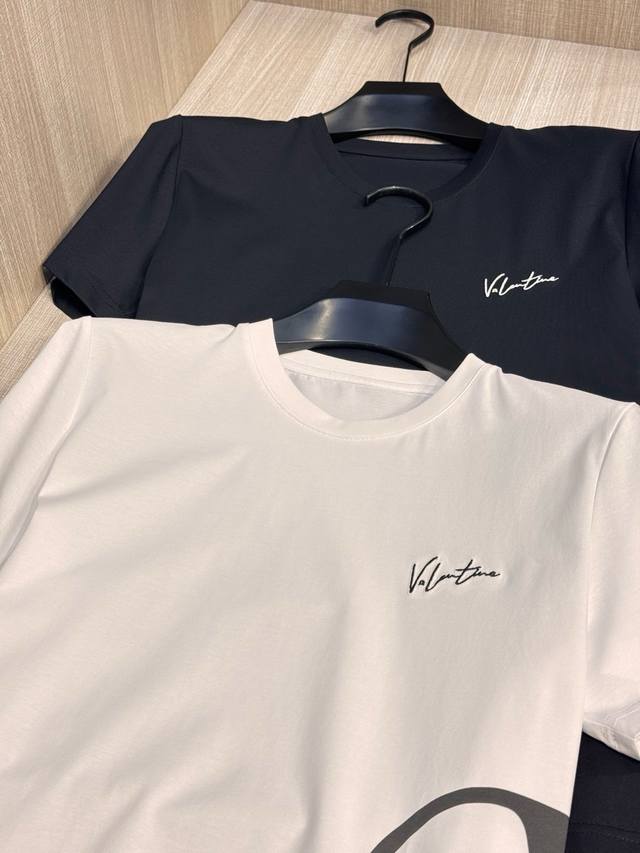 Model L806#, Vl's latest 2025 spring and summer side large V-print men's round
