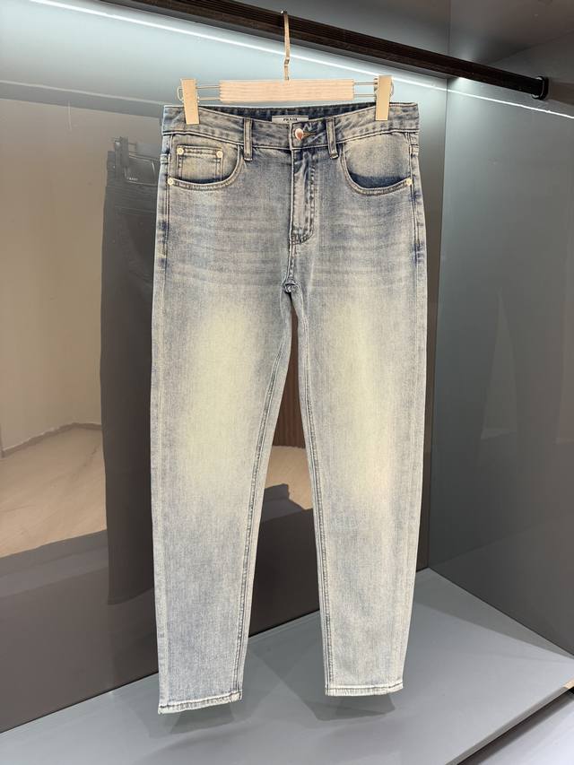New 2025Ss Spring and Summer New Pr Classic Five-Pocket Jeans, Produced by OEM