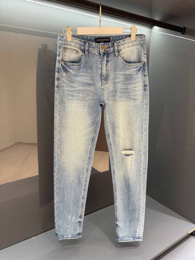 New "Donkey" ripped jeans 25Ss Spring and summer new men's washed retro charm f