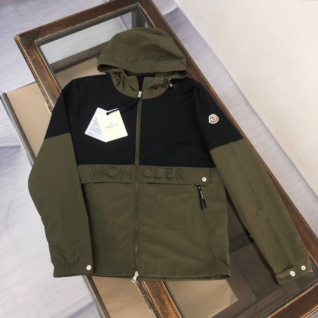 Mon*Cler 2025 official website latest hooded windbreaker jacket with high-end qu