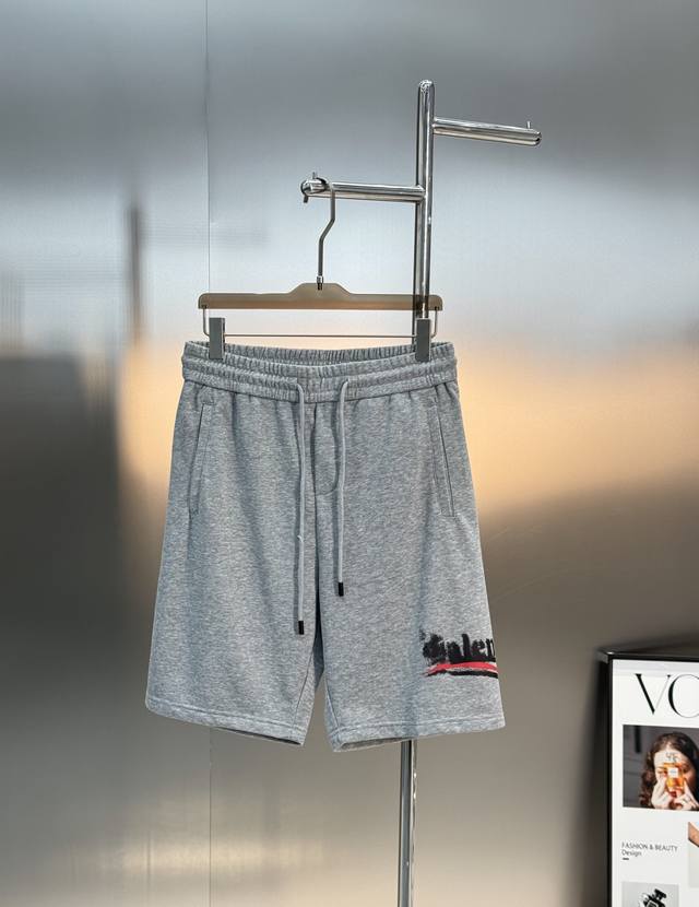 Balenciaga 25S new couple shorts. Official website synchronization! 360G wool lo