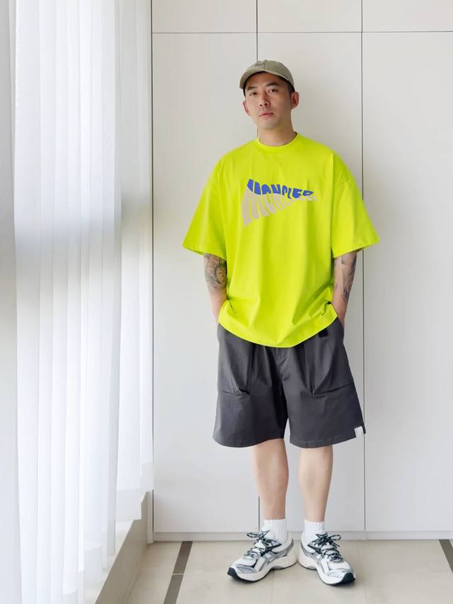 Moncle*Mon-kou 25S new fashion brand T-shirt. Unisex! Classic brand letter graph