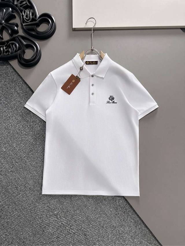 Lp2530Ss New summer Logo men's lapel Polo shirt! Classic business men's style, t