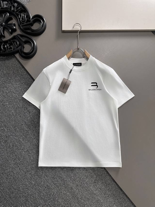 Balenciaga 2025 Spring and Summer new men's and women's short-sleeved T-shirts!