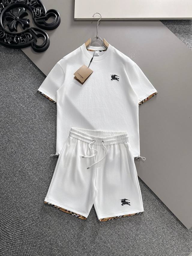 BURBERRY 2025 Spring and Summer latest model, unisex style, classic design short