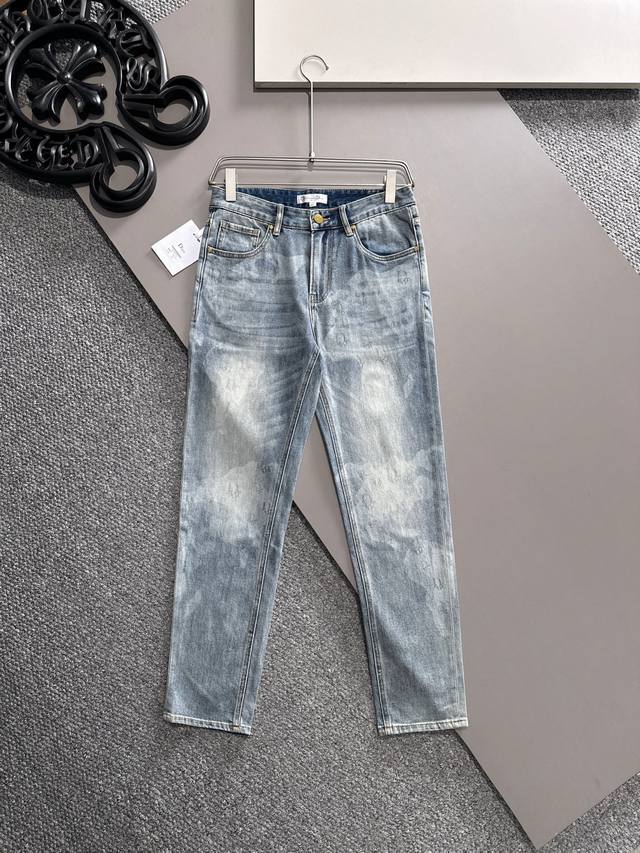 Dior 2025 Spring and Summer new men's casual jeans, top quality! Channel order,