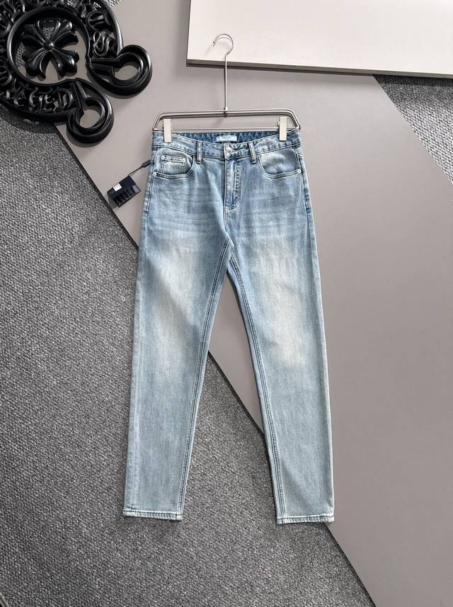 Prada 2025 Spring and Summer new men's casual jeans, top quality! Channel order