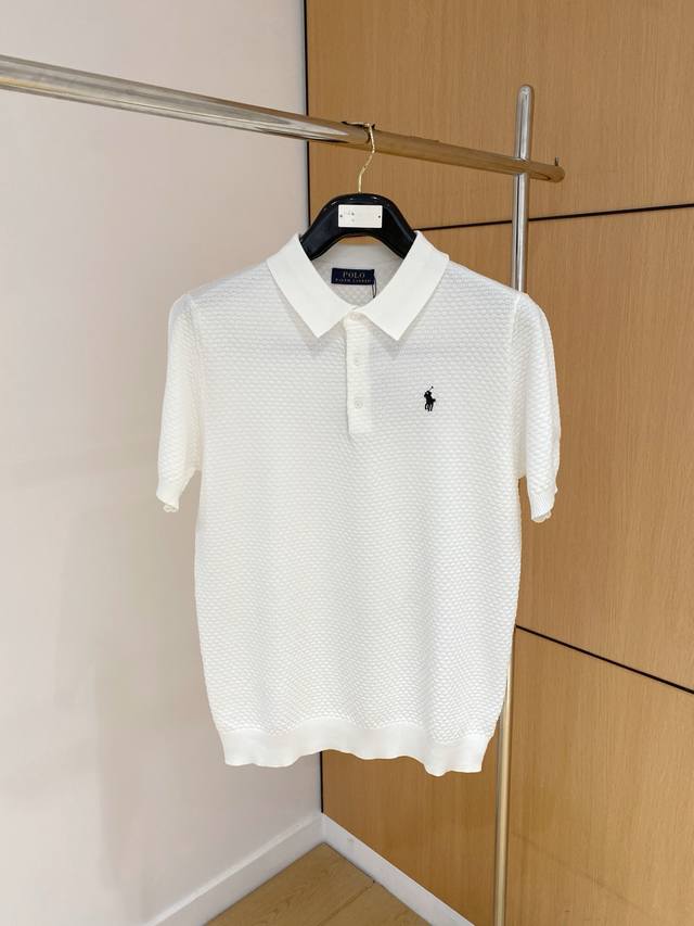 Paul 2025 spring and summer new style simple and versatile letter embroidery top