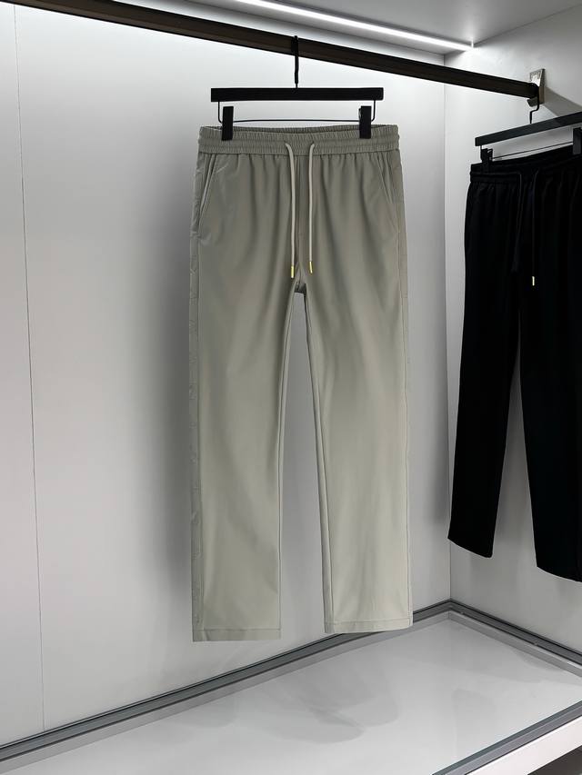 Donkey classic monogram patchwork casual pants, produced by OEM factory P. earl