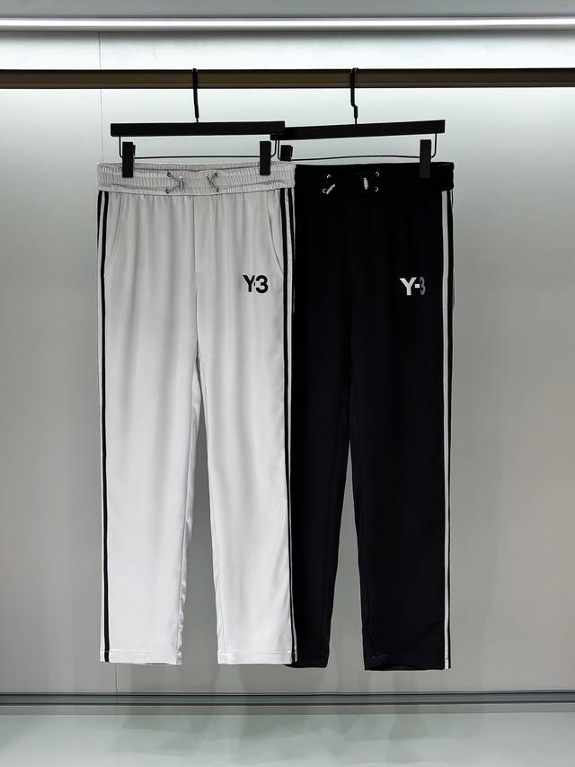 Details of the photos Y3# 2025 Spring and Summer Casual Pants A new interpretat