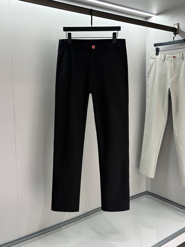 Kiton# 2025 Spring and Summer Casual Pants A new interpretation of aesthetics, i