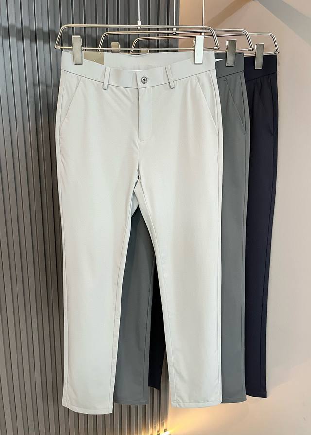 Loro Piana 2025 Spring and Summer new men's fashion high-end casual pants, Hong
