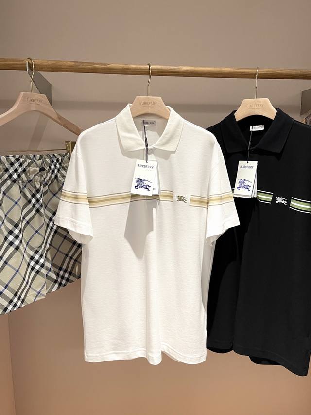 Striped Little Horse Cotton Polo Shirt Bur Ace Top Product, the Treasure of the