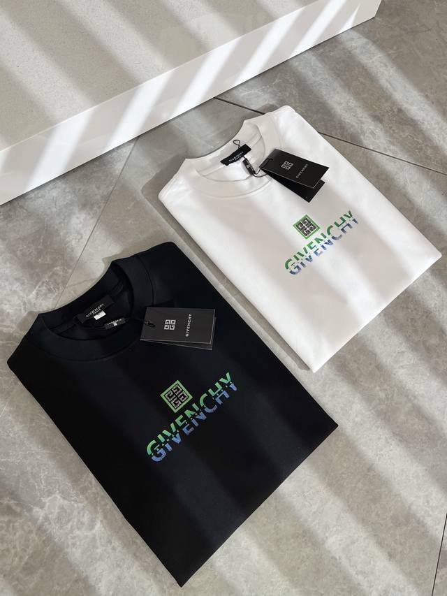 Giv*Chy Ji*Chy's 2025 spring and summer new unisex short-sleeved T-shirts inject