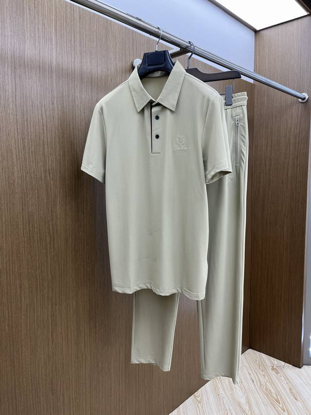 set Lp2540S Spring and summer new leisure suit, exclusive customized mercerized