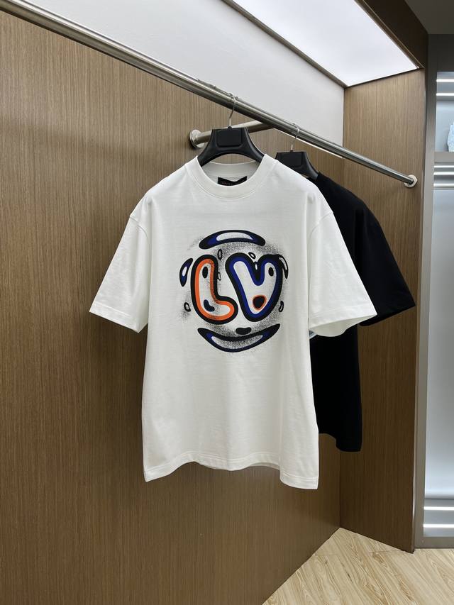 Lv High-end custom 2025 spring and summer new models, the latest short-sleeved r