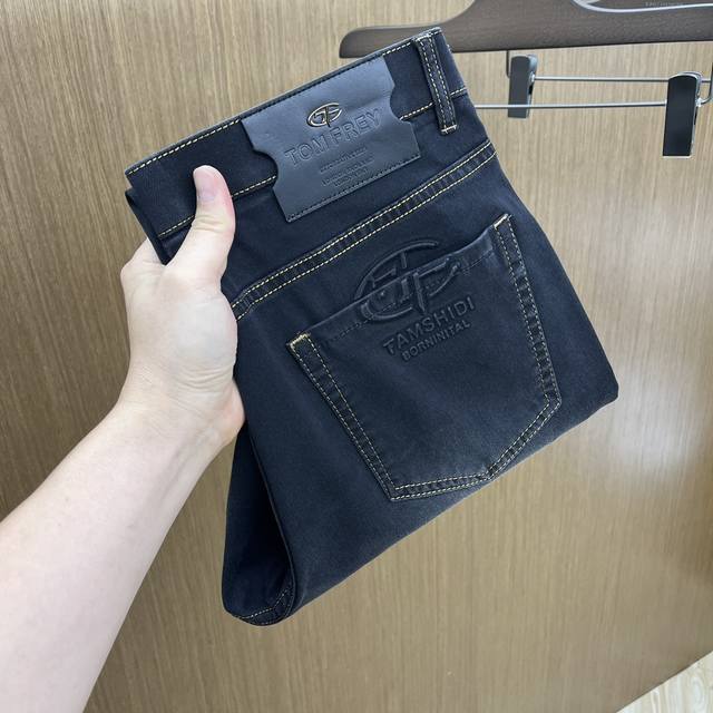 Tf High-end customization, 2025 early spring thin latest casual jeans counter si