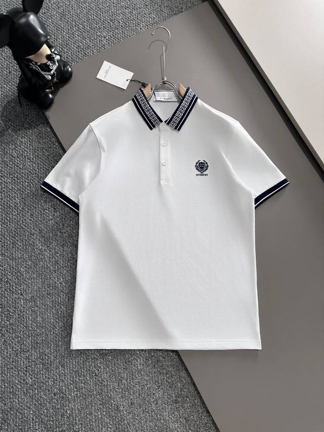 Givenchy 25Ss new spring and summer short-sleeved lapel T-shirt Polo, the highe