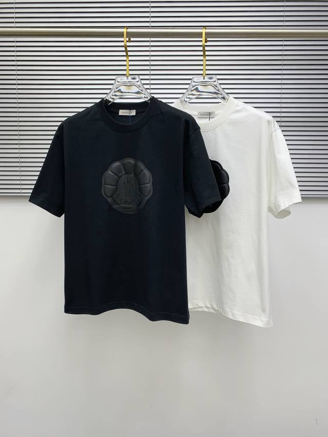 Ss Moncler pure cotton latest fabric classic logo pattern Logo fashionable and s